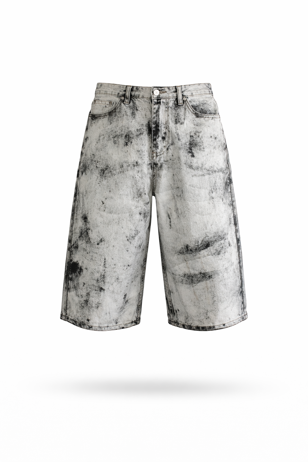 ‘VEINS’ dyed jorts