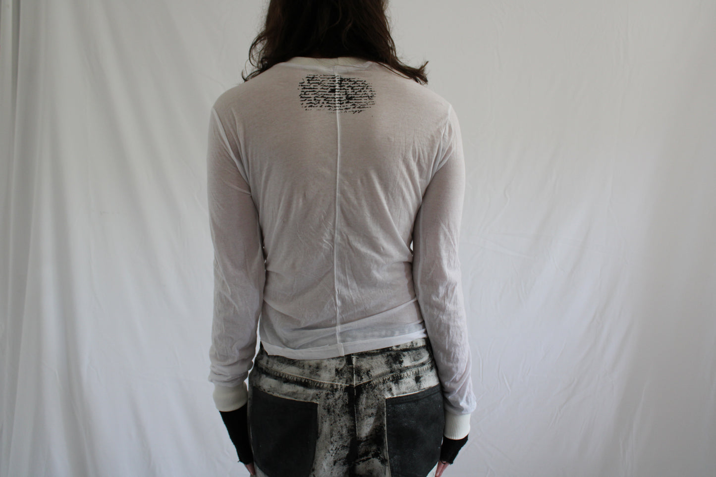 ‘Ghost note’ long sleeves