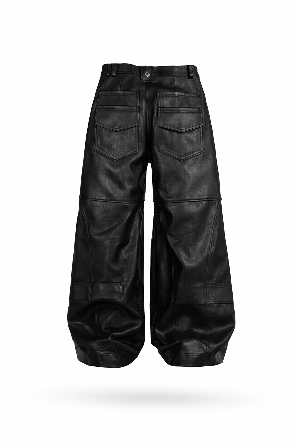 Black leather pants