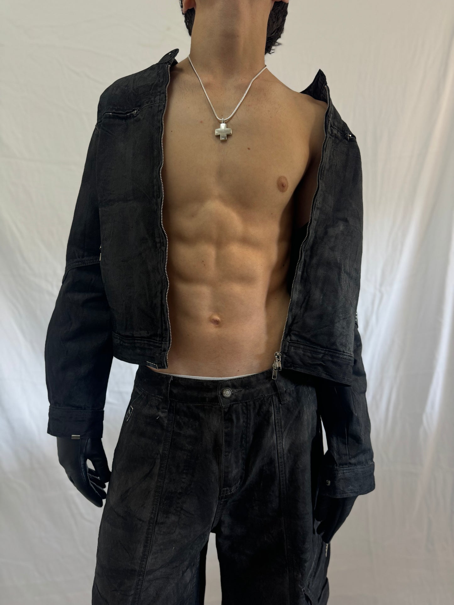 ‘PHANTOM’ waxed jacket