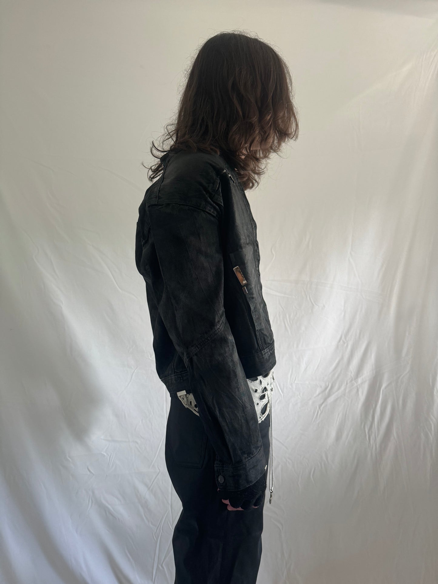 ‘PHANTOM’ waxed jacket