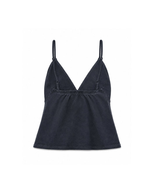 ELARA TOP - WASHED DARK GREY