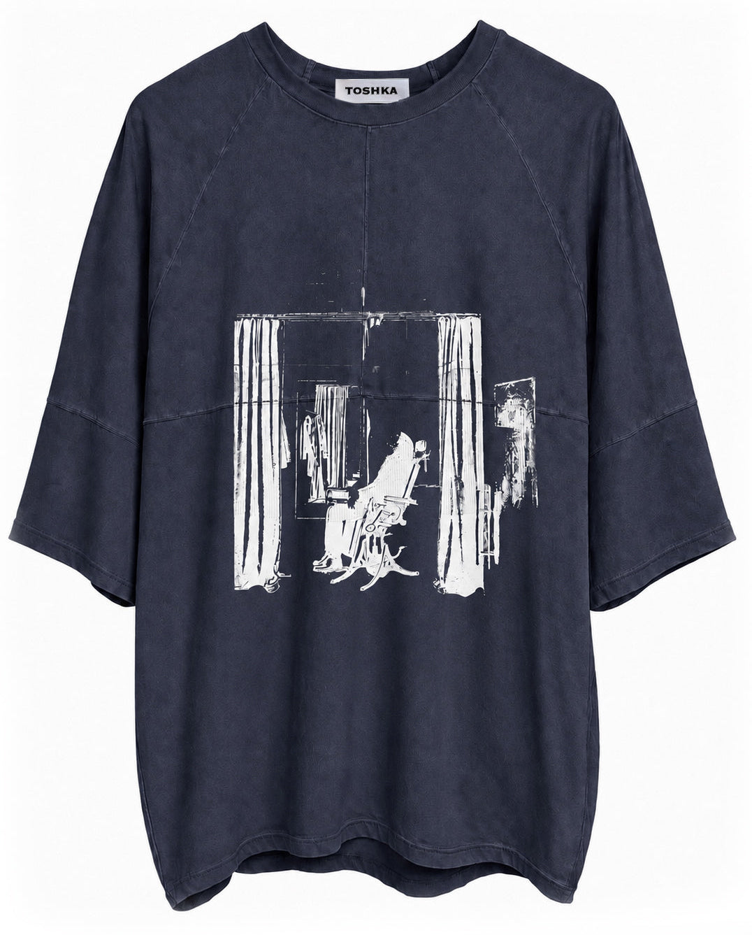 DOLEBO PATCHED TEE - GREY