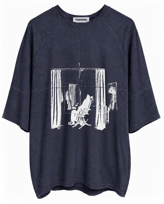 DOLEBO PATCHED TEE - GREY
