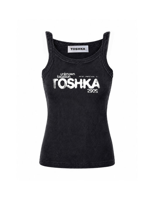 LUNE TANK - BLACK